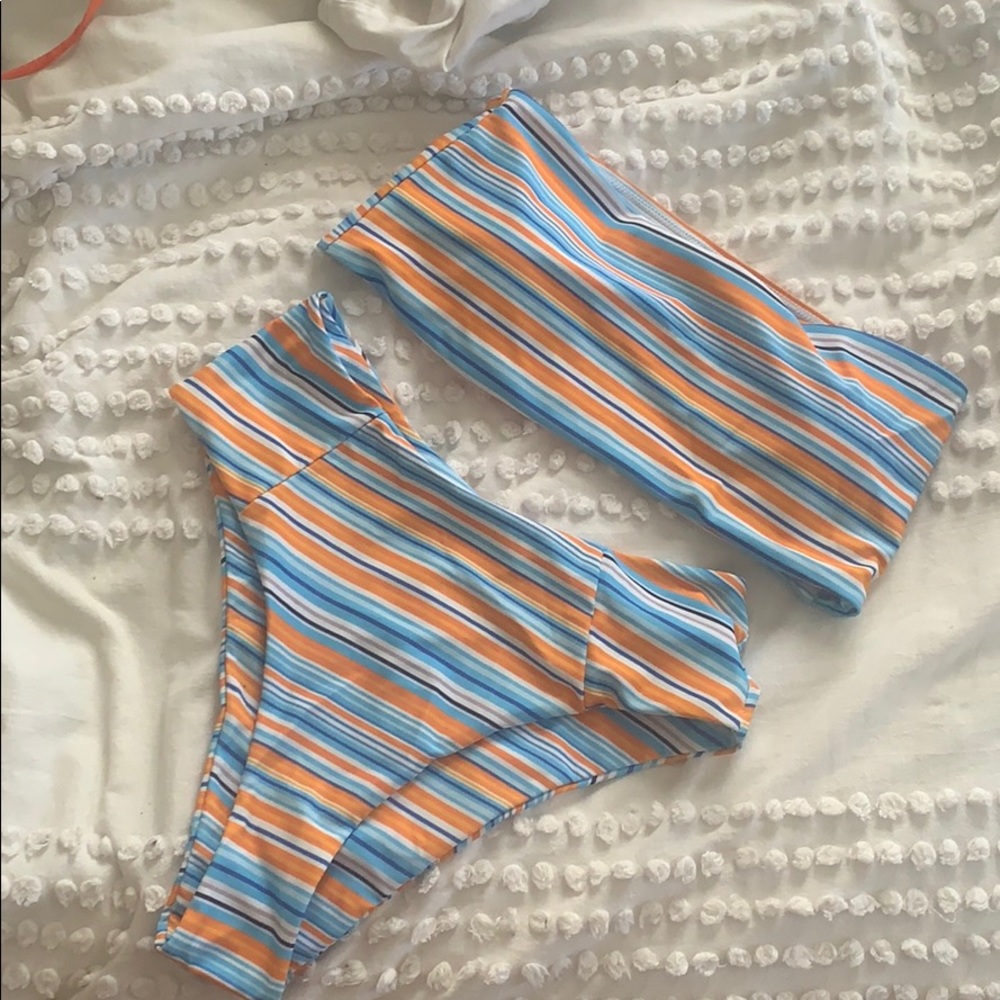 High waisted set